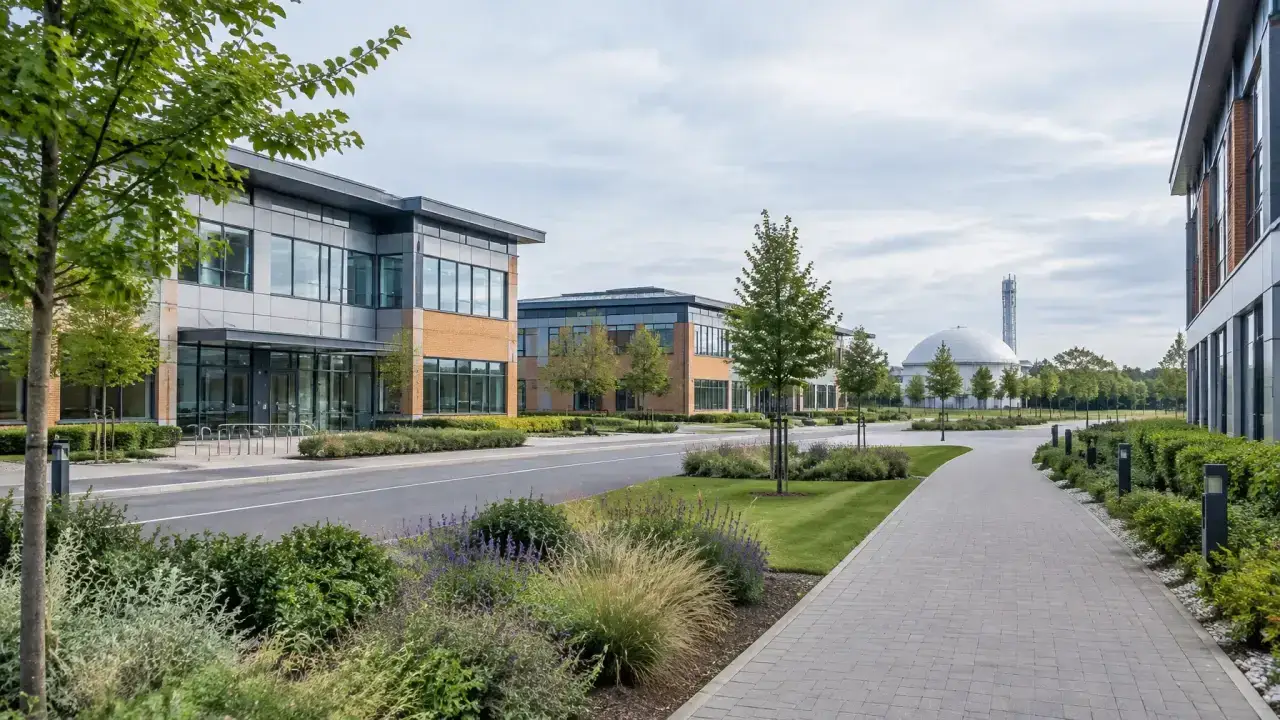 Didcot science and business district — CQD commercial cleaning service area