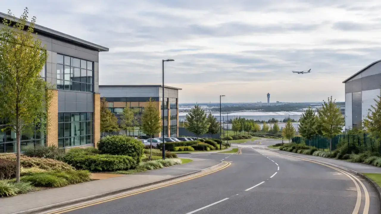 Hayes business and industrial district — CQD commercial cleaning service area