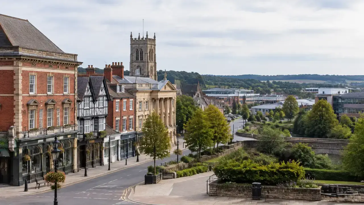 Newbury market-town and commercial district — CQD commercial cleaning service area