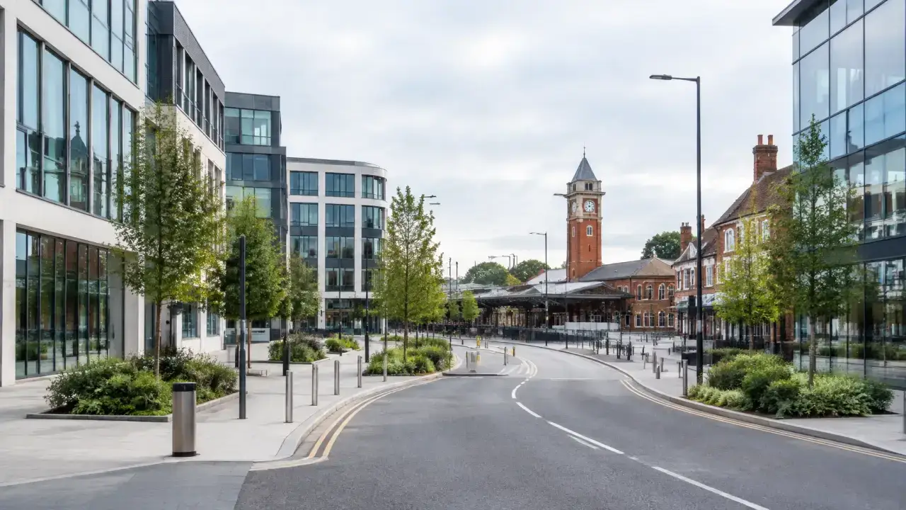 Watford commercial town centre — CQD commercial cleaning service area